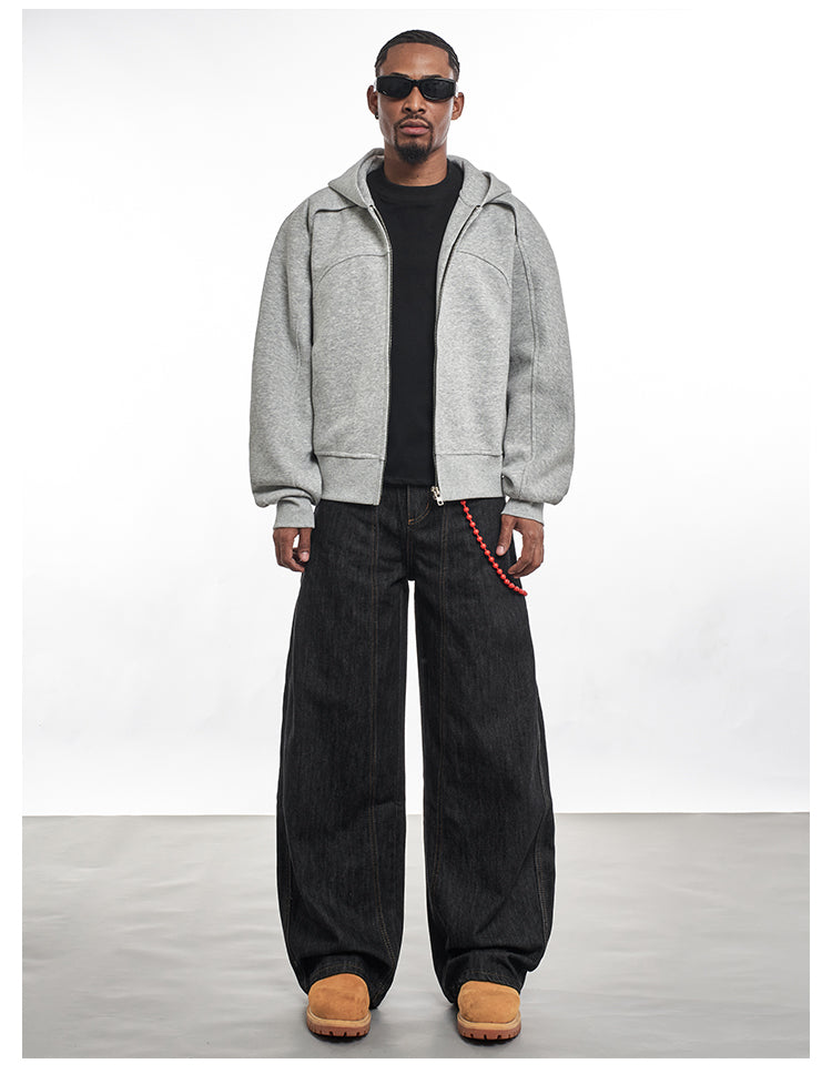 F3F Select Stitched Balloon Baggy Jeans | Face 3 Face