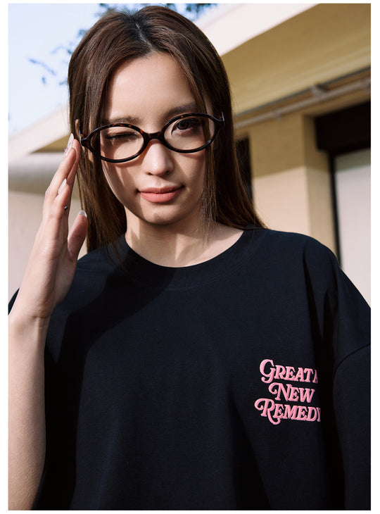 Remedy GREAT A NEW REMEDY SOON Foam Print Cool Touch Tee | Face 3 Face