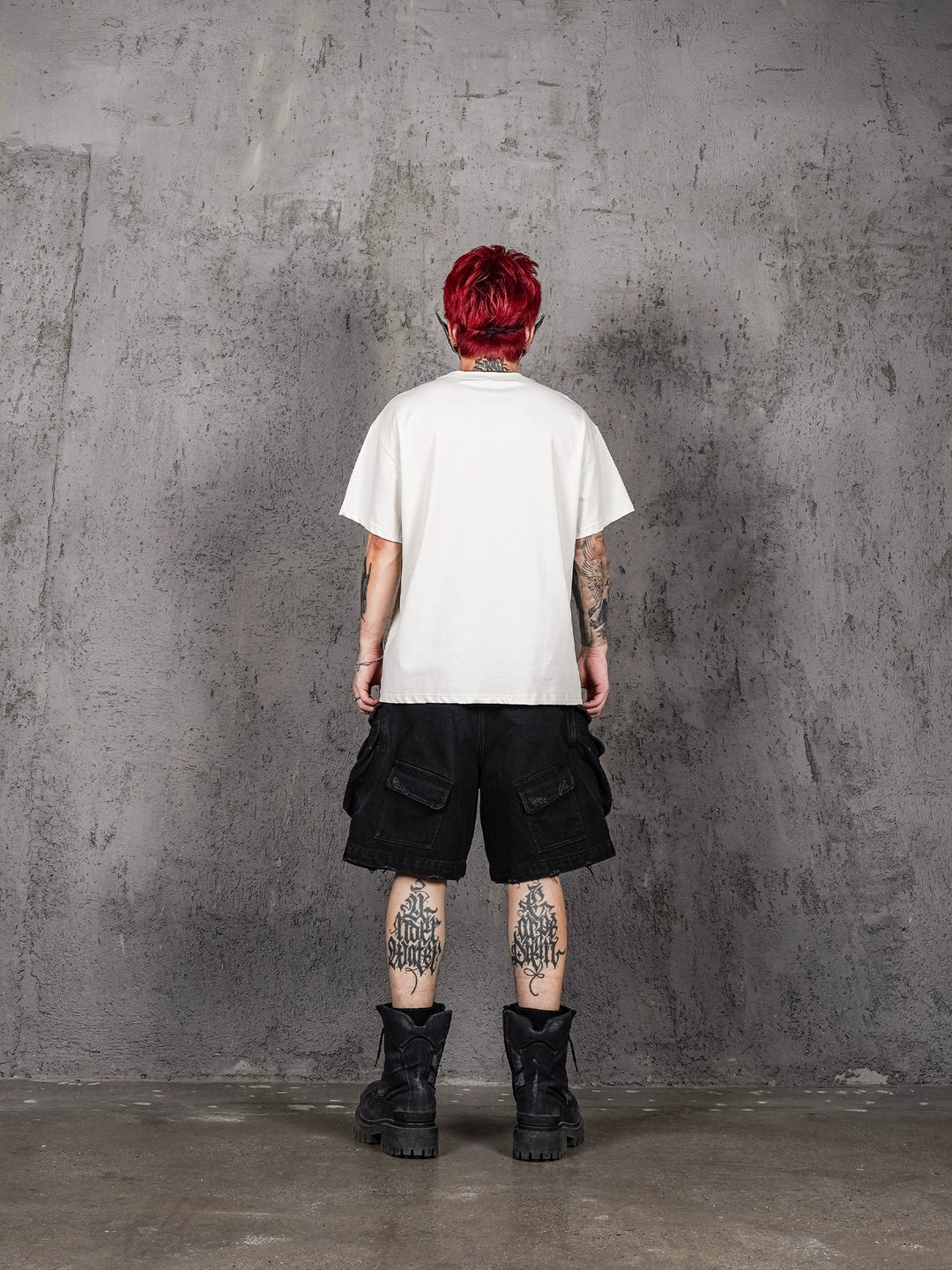 UNDERWATER Aged Multi Pocket Denim Shorts | Face 3 Face