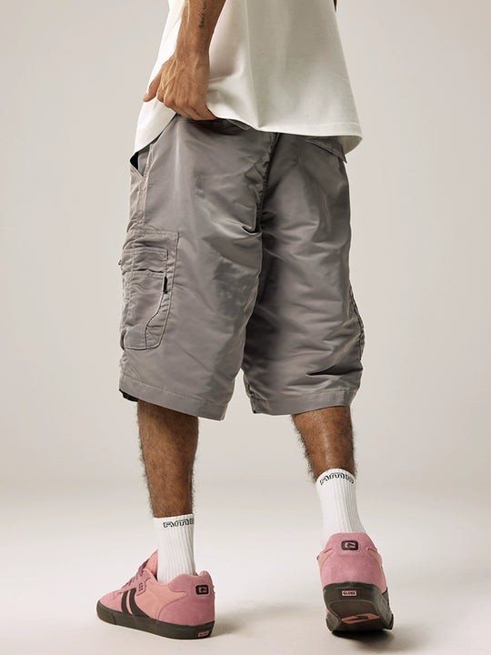 Remedy Multi Pocket Nylon Work Cargo Shorts | Face 3 Face