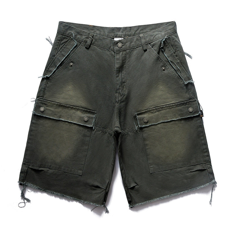 Remedy Washed Work Pocket Shorts | Face 3 Face
