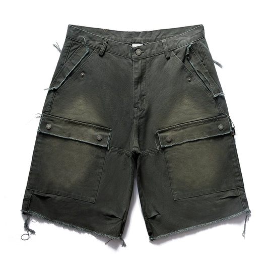 Remedy Washed Work Pocket Shorts | Face 3 Face
