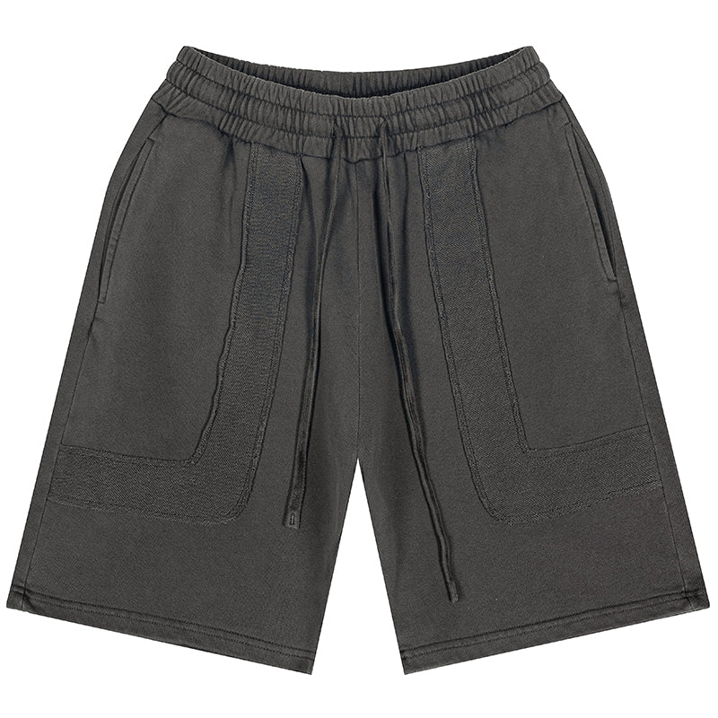 F3F Select Washed & Old Patchwork Short Sweatpants