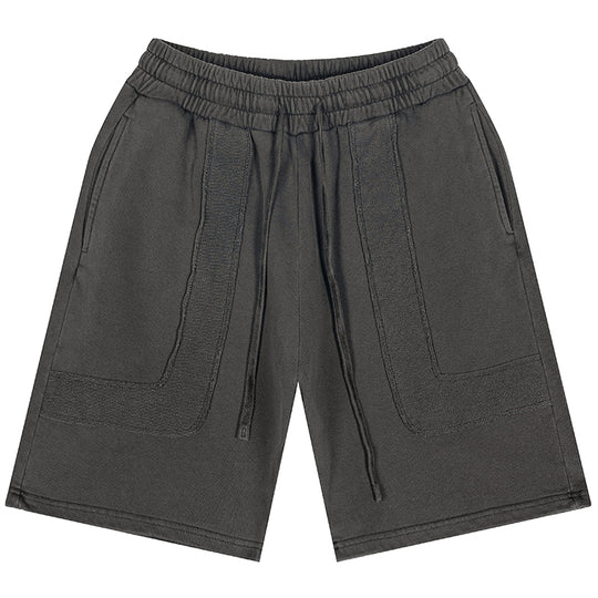 F3F Select Washed & Old Patchwork Short Sweatpants