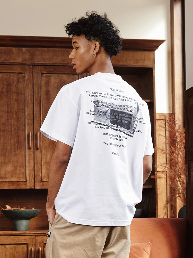 Remedy Store Opening Print Cool Touch Tee | Face 3 Face