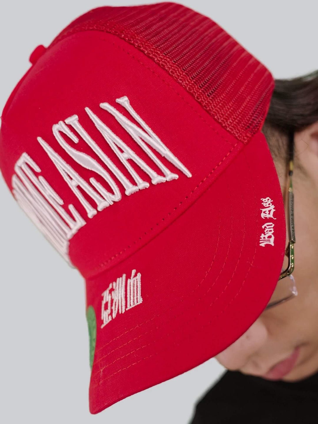 TGFCLUB PRIME ASIAN Embroidered Adjustable Trucker Hat | Face 3 Face