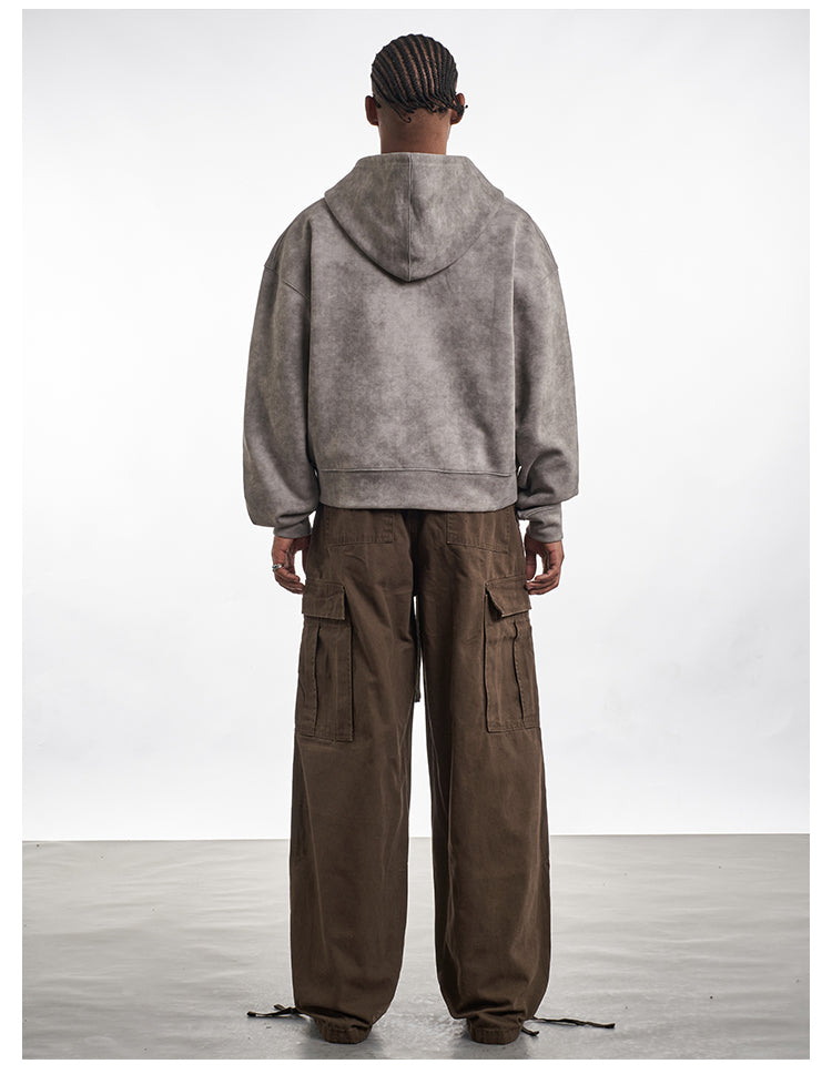 F3F Select Drawstring Large Pockets Baggy Cargo Pants | Face 3 Face