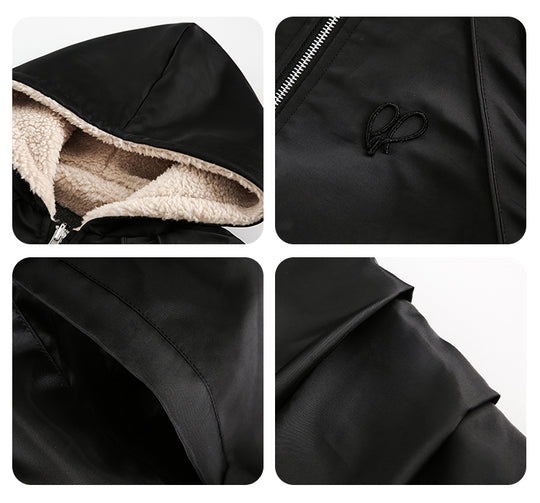 F3F Select Reversible Sherpa Fleece Hooded Jacket | Face 3 Face