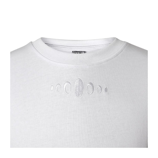 KARMANISTIC Standard Logo Embroidery Boxy Fit Tee | Face 3 Face