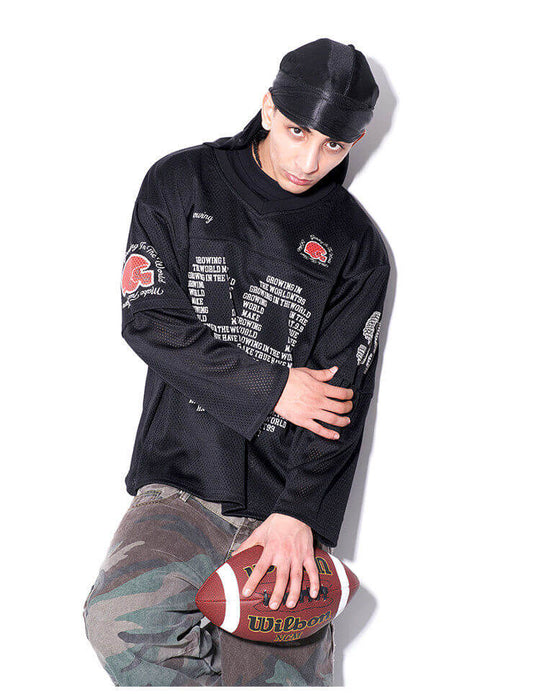 F3F Select 99 V Neck Mesh Long Sleeve Jersey | Face 3 Face