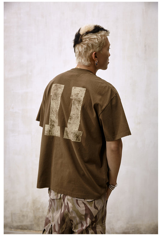 Remedy Faded Print Destruction Tee | Face 3 Face