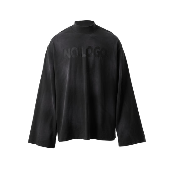 STEEPC Heavy Washed Loose Flared Long Sleeve Tee | Face 3 Face