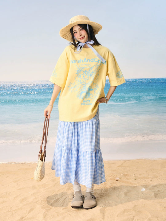 Harsh and Cruel Angel Graffiti Print Tee | Face 3 Face