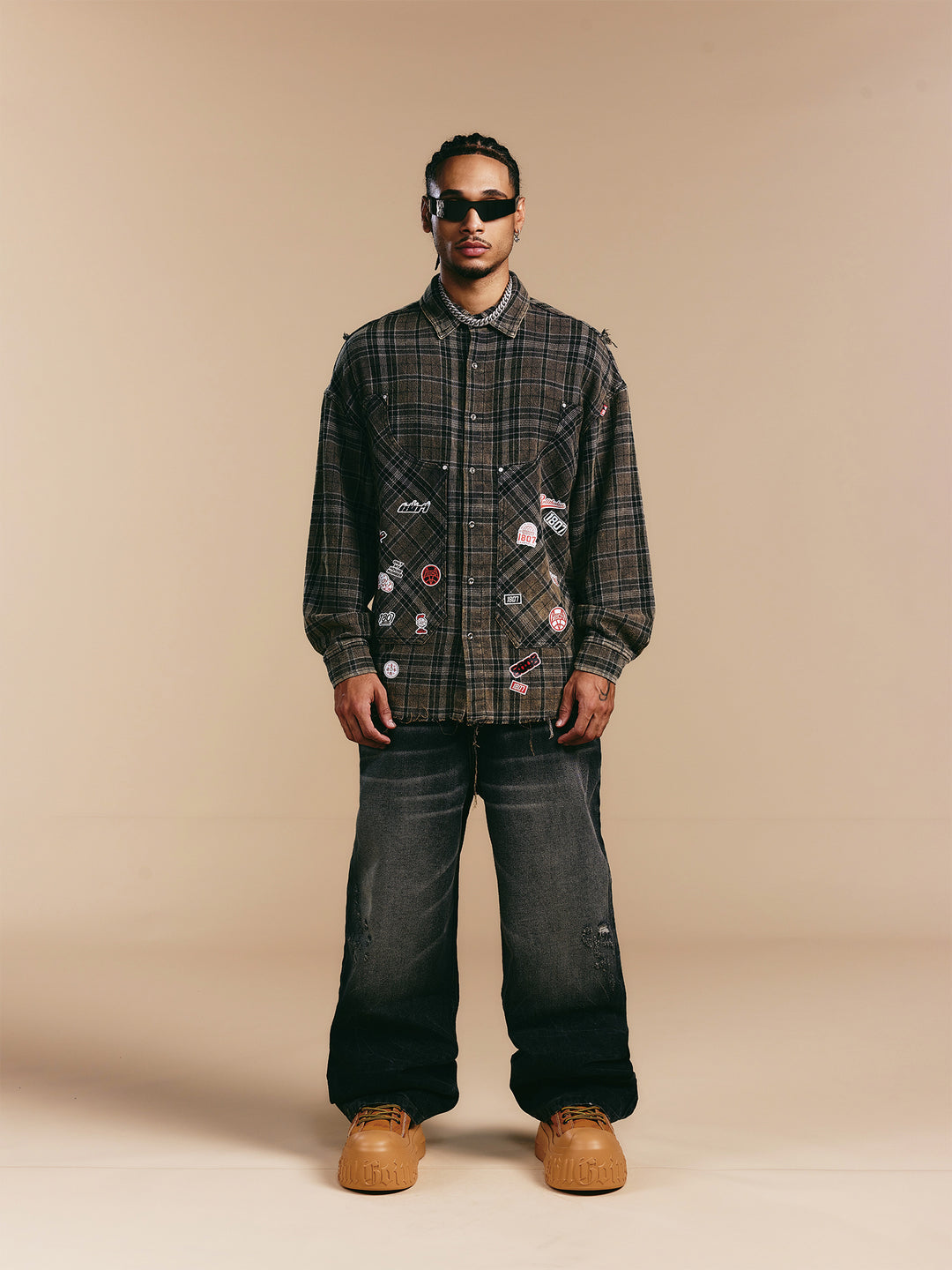 1807× LABT Cat Whisker Washed Jeans | Face 3 Face