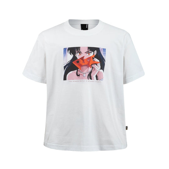 Remedy Anime Logo Print Tee | Face 3 Face