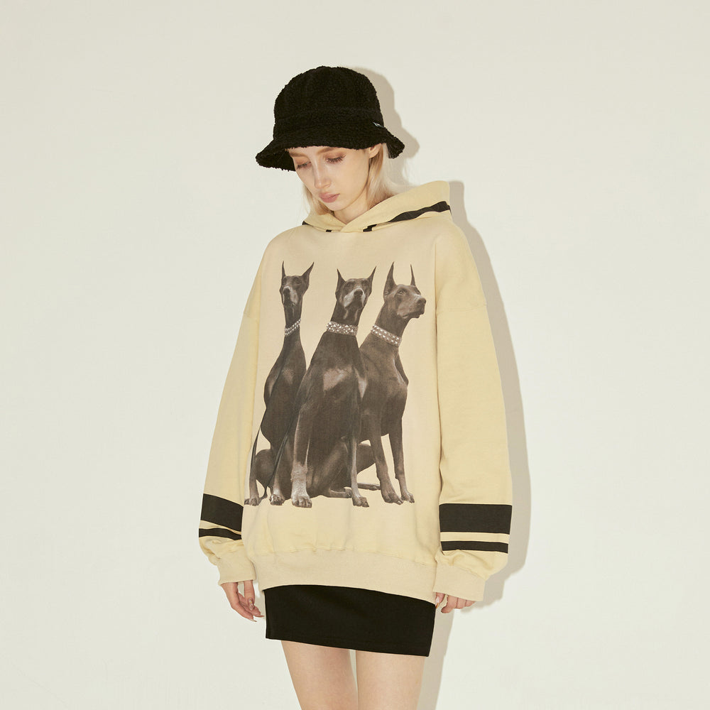 EMPTY REFERENCE Doberman Hoodie