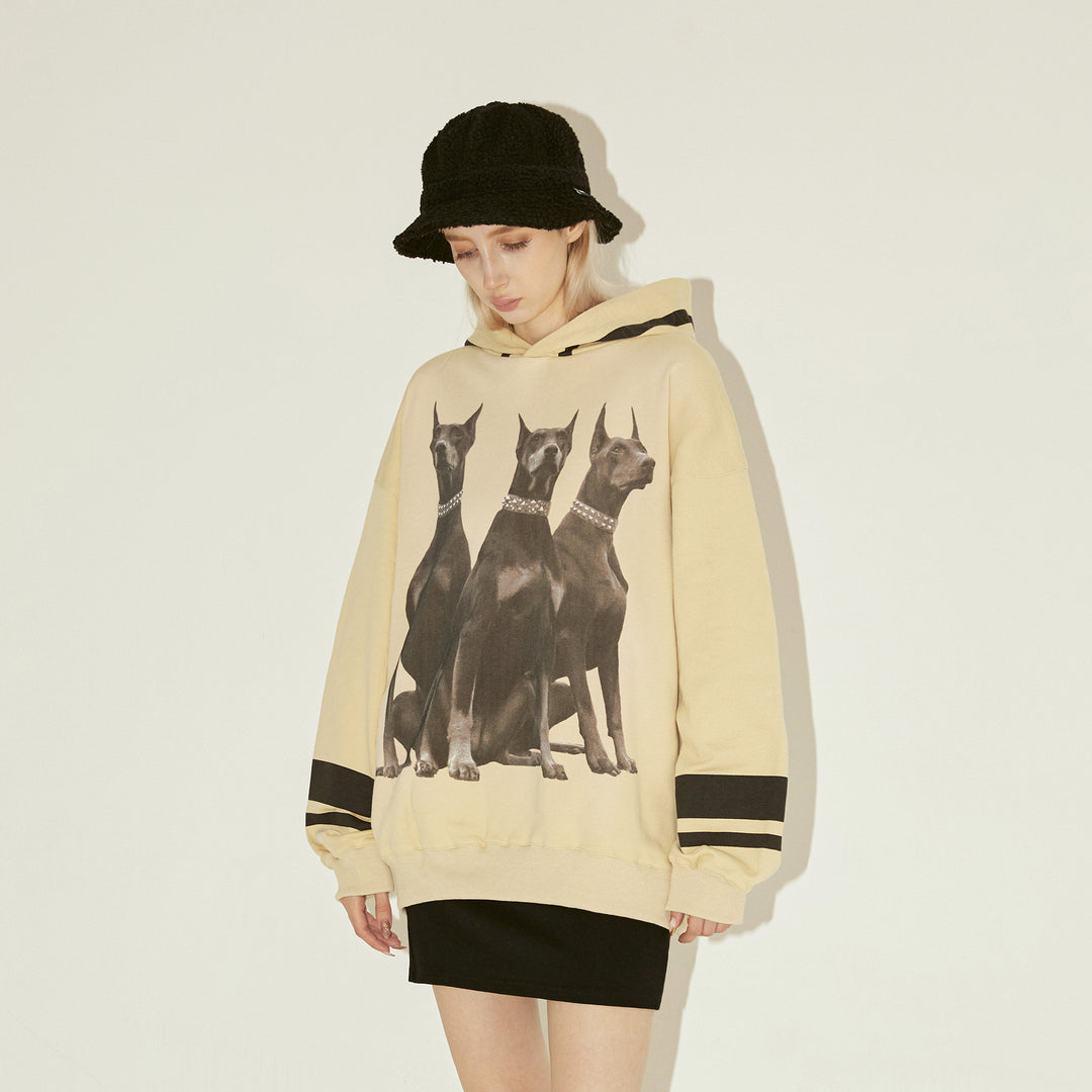 EMPTY REFERENCE Doberman Hoodie