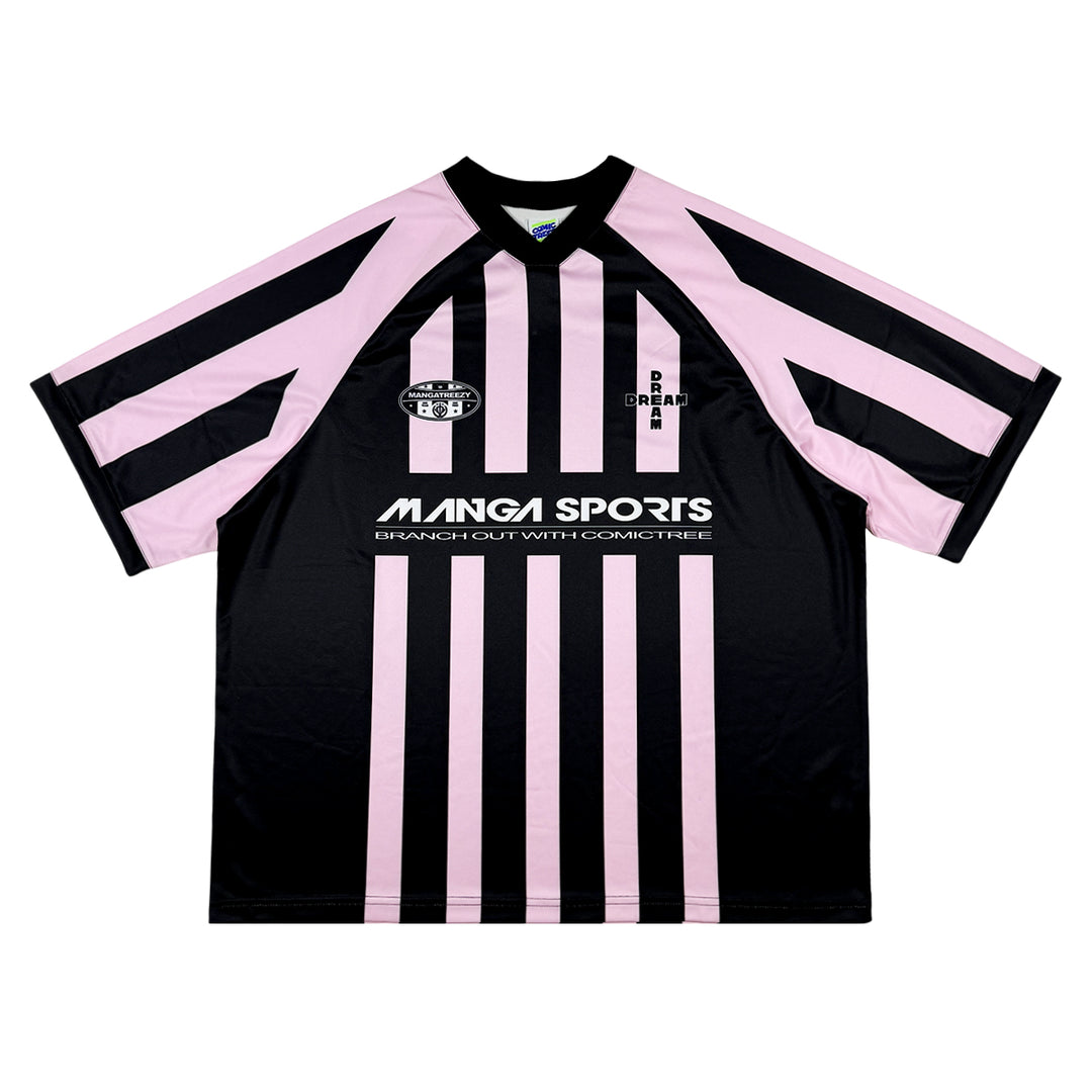 ComicTree C.t Striped V-Neck Soccer Jersey | Face 3 Face