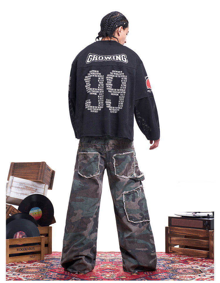 F3F Select 99 V Neck Mesh Long Sleeve Jersey | Face 3 Face