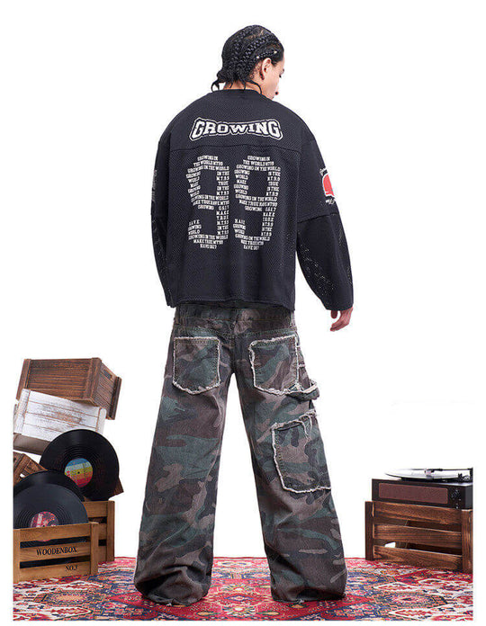 F3F Select 99 V Neck Mesh Long Sleeve Jersey | Face 3 Face
