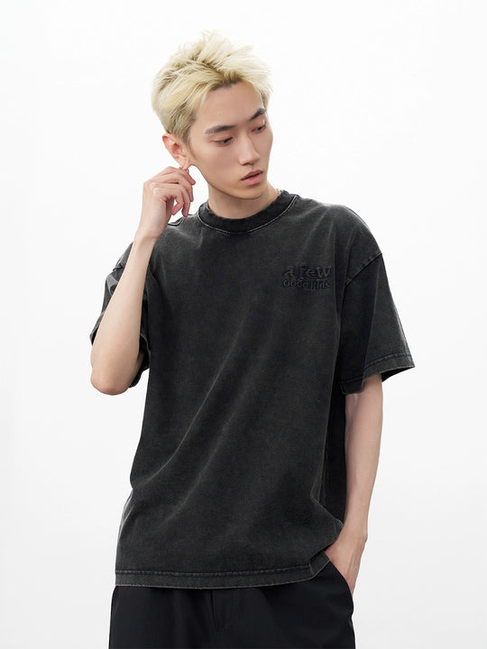 AFGK Vintage Print Washed Tee | Face 3 Face