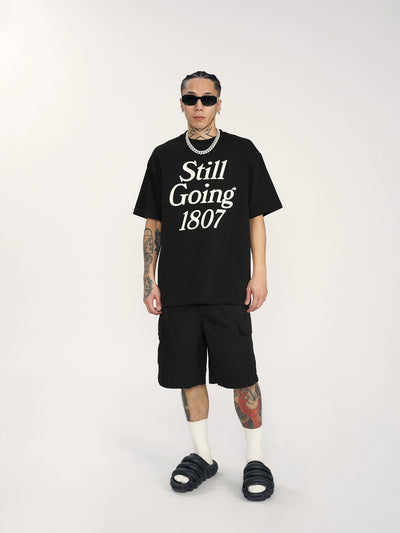 1807 STILL GOING Large Print Tee | Face 3 Face