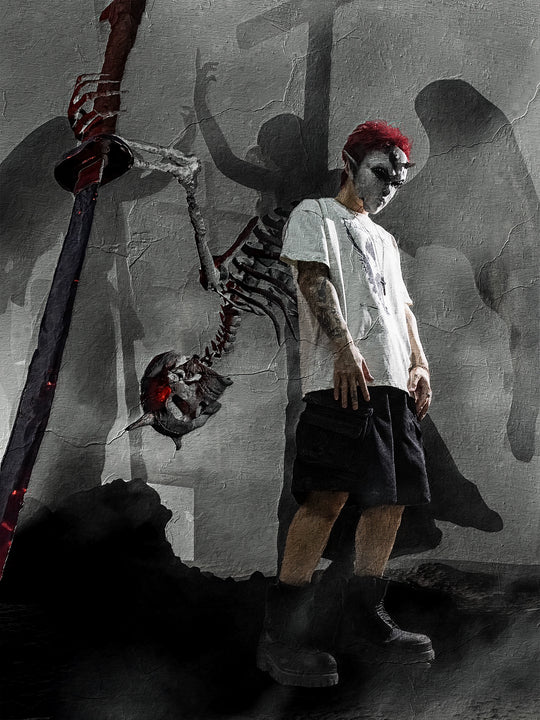 UNDERWATER Aged Multi Pocket Denim Shorts | Face 3 Face