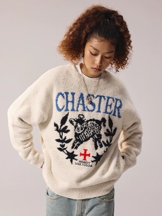 Remedy CHASTER Jacquard Knit Sweater | Face 3 Face