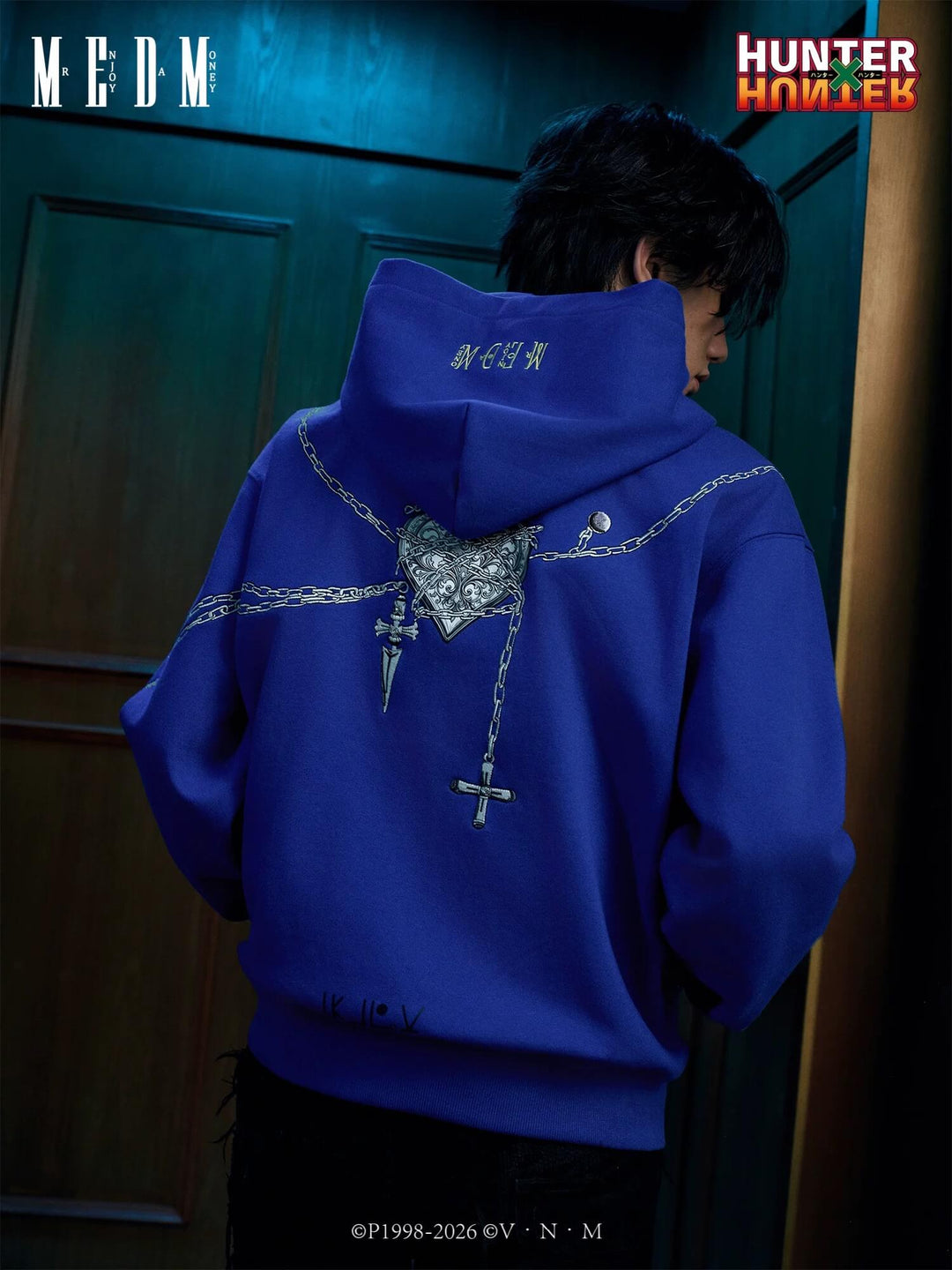 MEDM × HUNTER×HUNTER Character Icon Zip Up Hoodie | Face 3 Face
