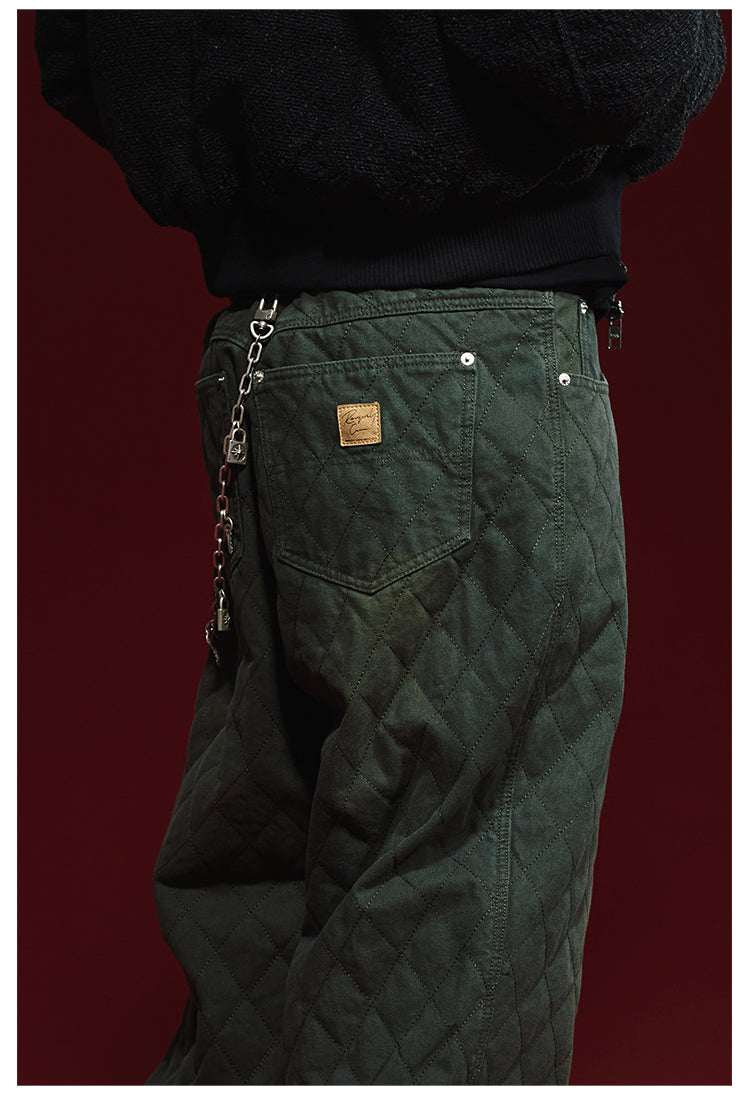 Remedy Quilted Washed Pants | Face 3 Face