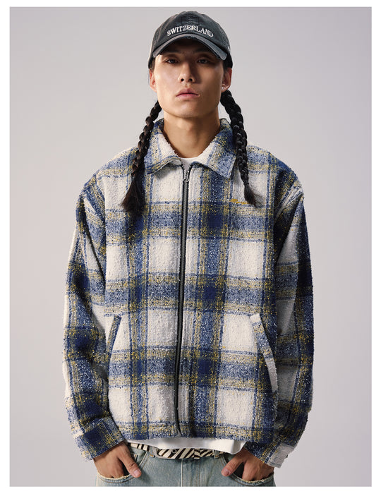 Remedy Ombre Check Jacket | Face 3 Face