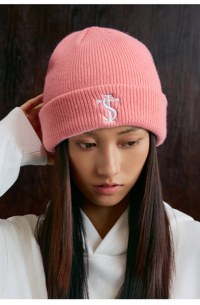 Small Town Kid Basic Logo Embroidery Beanie | Face 3 Face