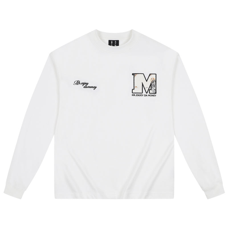 MEDM Fire Lace Logo Patch Long Sleeve Tee | Face 3 Face