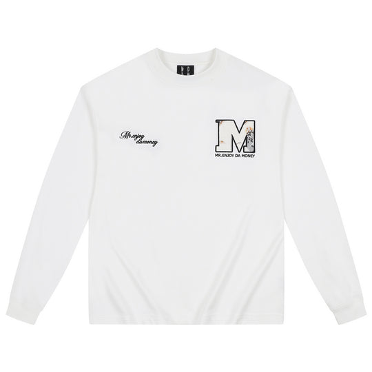 MEDM Fire Lace Logo Patch Long Sleeve Tee | Face 3 Face