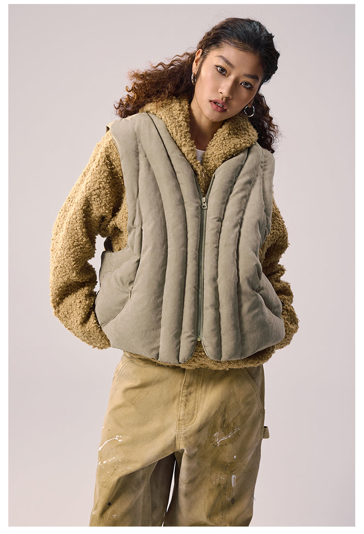 Remedy Camouflage Stitch Down Vest | Face 3 Face