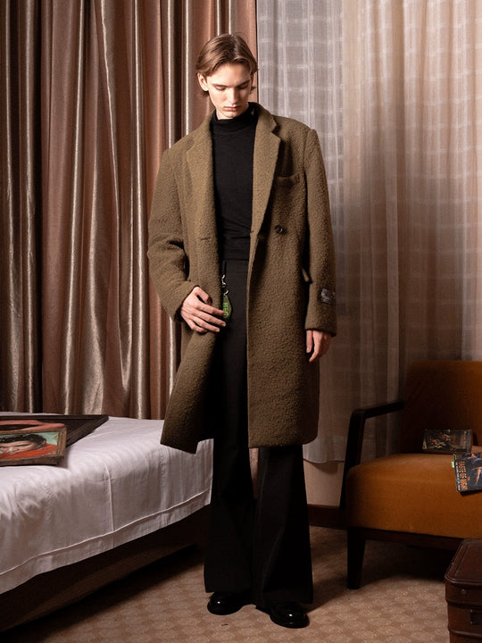 SOD Co. Double Breasted Wool Coat | Face 3 Face