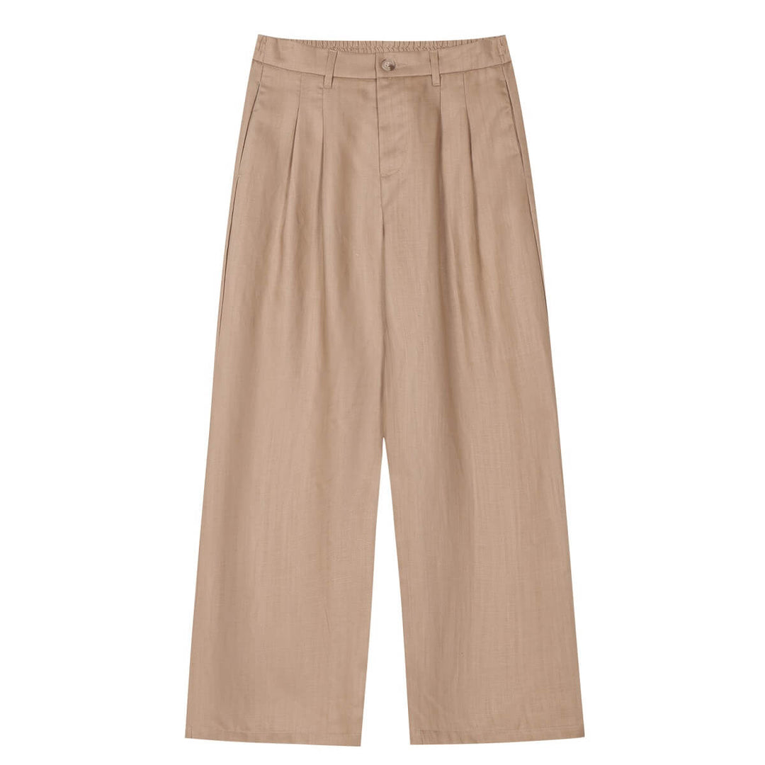 MEDM Linen Double Pleat Suit Pants | Face 3 Face