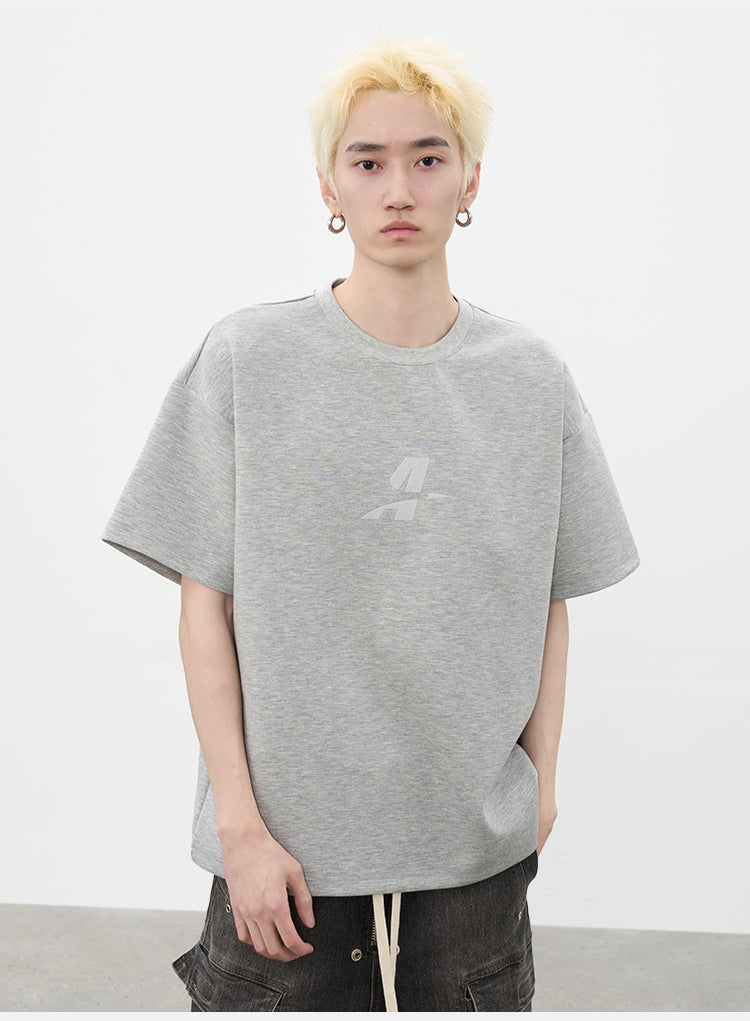 AFGK Air Layer Logo Embroidered Tee | Face 3 Face