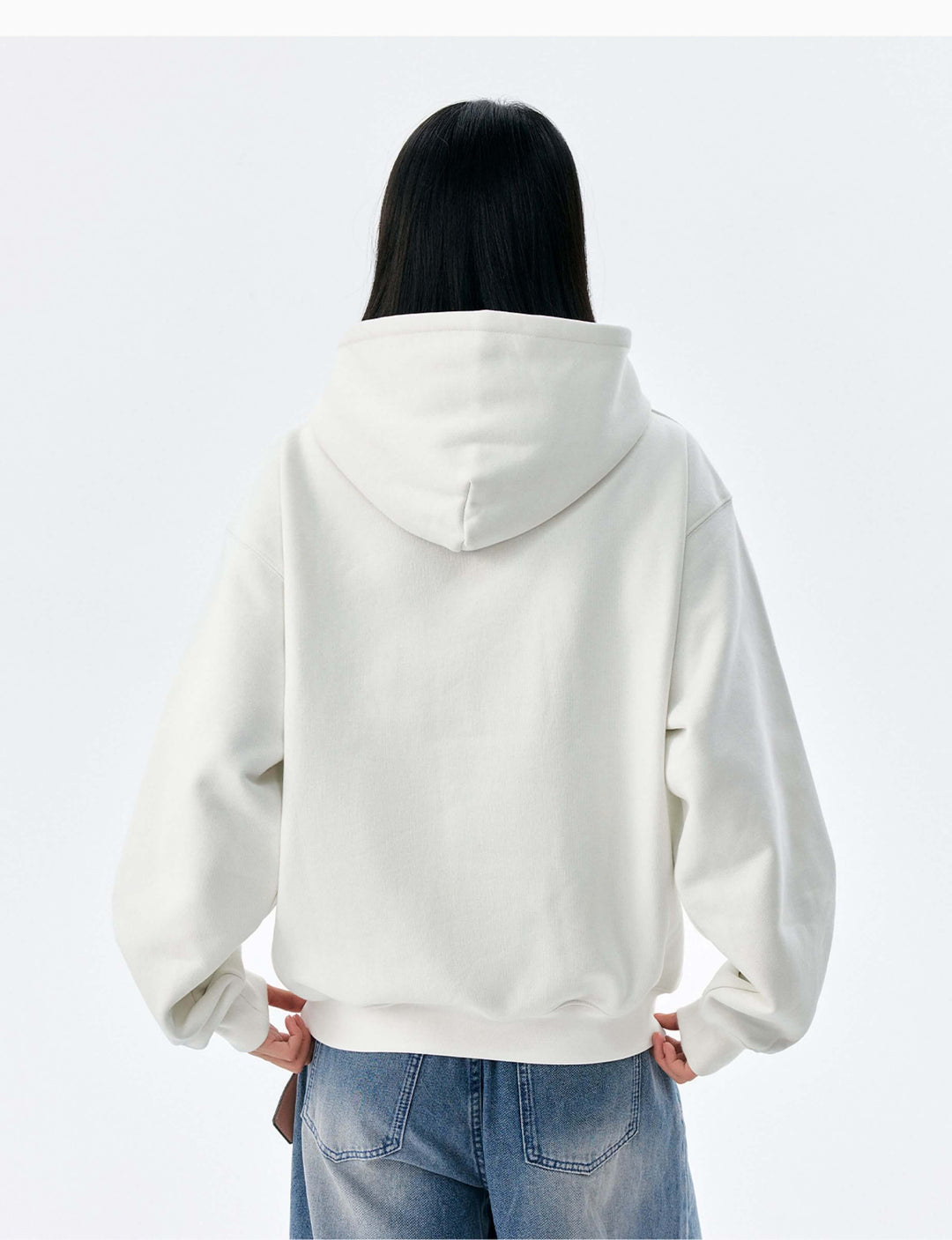 MEDM Animal Leather Logo Patch Hoodie | Face 3 Face