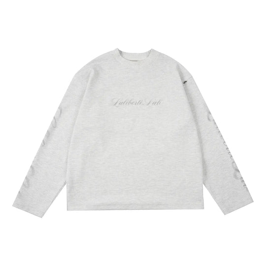 Labt Waffle Print Long Sleeve Tee | Face 3 Face