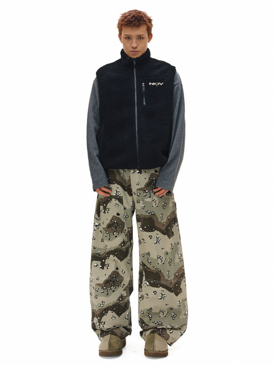 NOVACAM Desert Camouflage Double Knee Work Pants | Face 3 Face