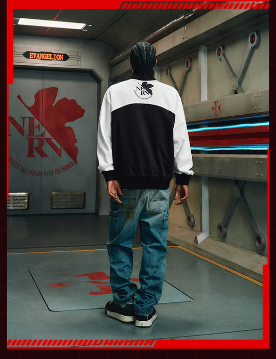 MEDM x EVA Line Art Body Contrast Color Track Jacket | Face 3 Face