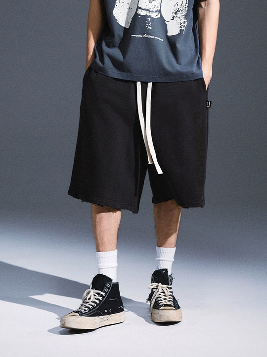 Remedy Logo Baggy Sweat Shorts | Face 3 Face