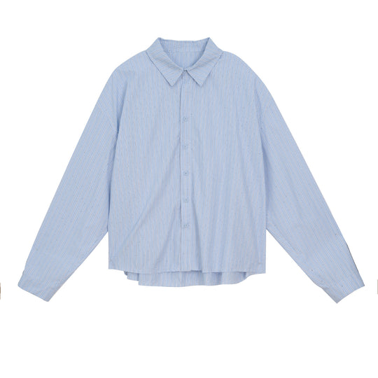 JHYQ Hot Diamond Striped Long Sleeved Shirt