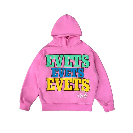 EVETS Foam Logo Graphic Hoodie | Face 3 Face