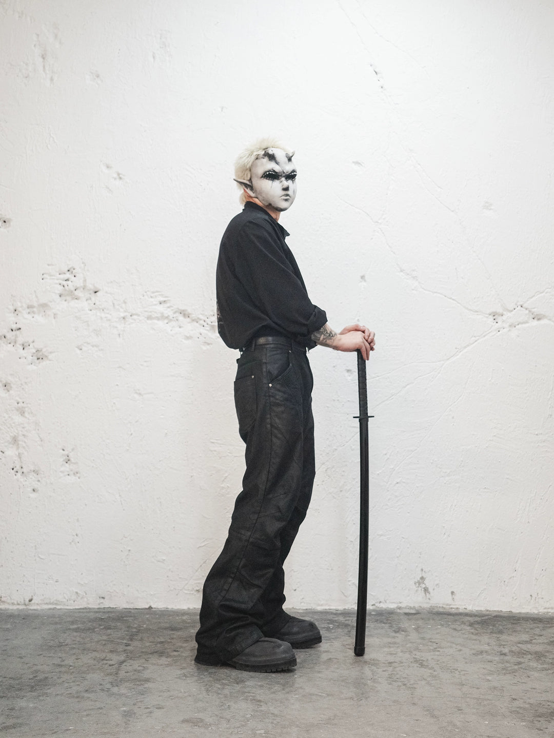 UNDERWATER Backbone Print Long Sleeve Shirt | Face 3 Face