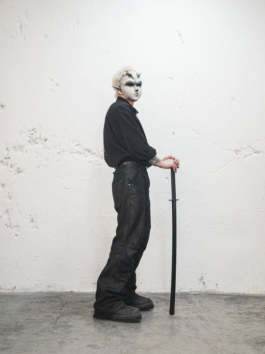 UNDERWATER Backbone Print Long Sleeve Shirt | Face 3 Face