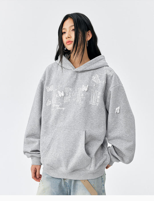 MEDM 3D Butterfly Logo Hoodie | Face 3 Face