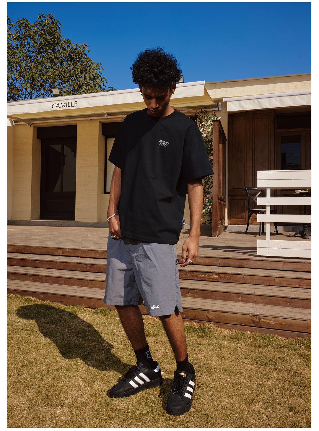 Remedy 3D Flower Logo Print Cool Touch Tee | Face 3 Face