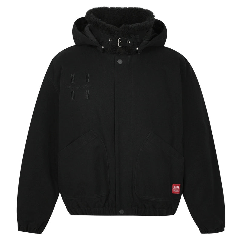 MEDM Sherpa Fleece Quilted Work Jacket | Face 3 Face